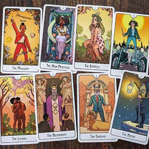 This Might Hurt Tarot Deck by Isabella Rotman
